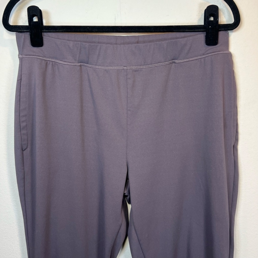 Fabletics Womens Lightweight Jogger Pants Purple Pull On Athleisure Lounge Large - Picture 2 of 9